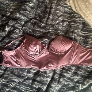 pink corset top